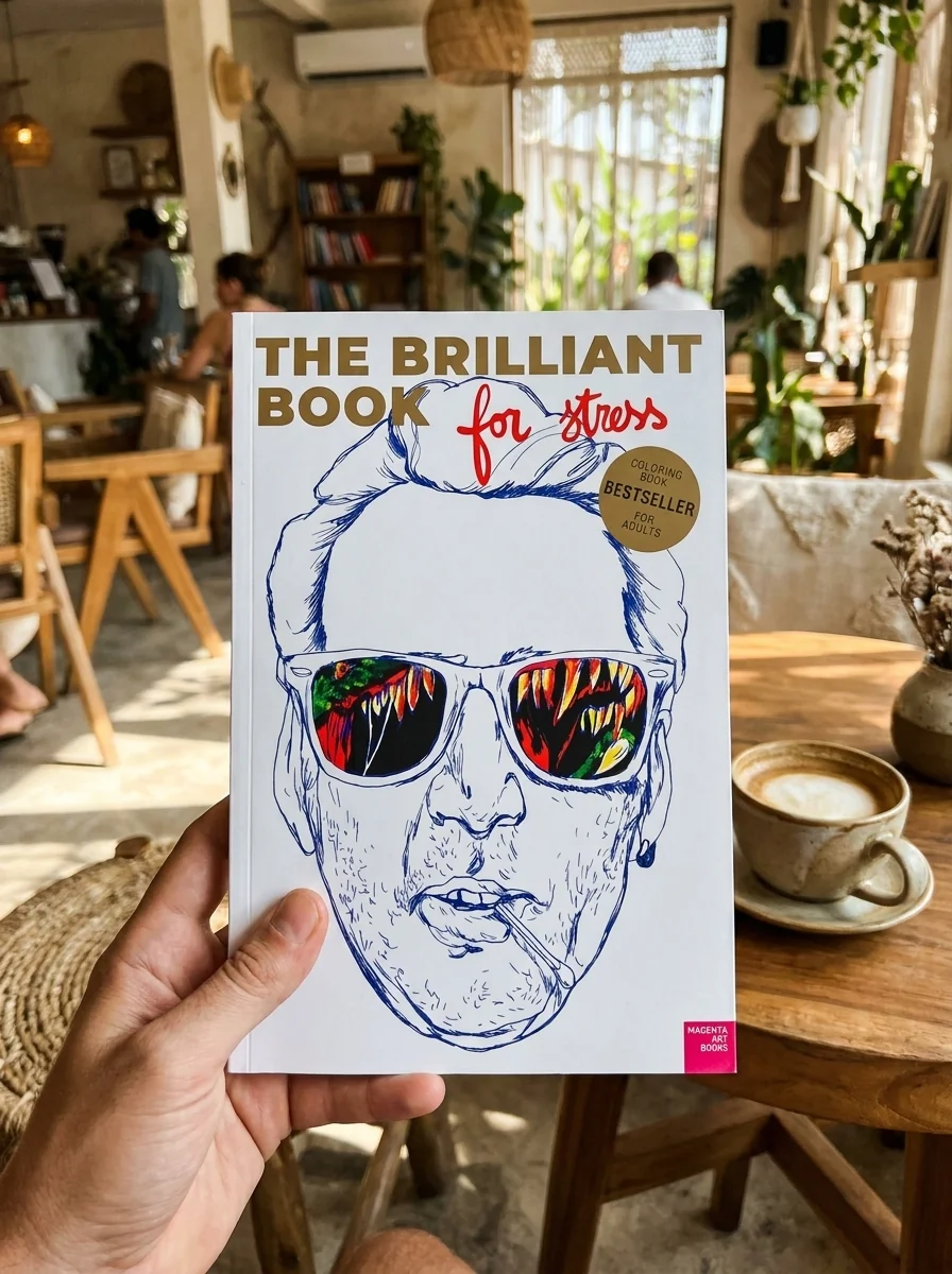 The Brilliant Book for Stress — Влад Іваненко, обкладинка