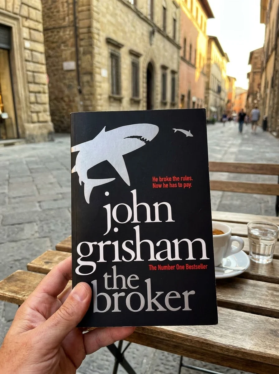 The Broker — Джон Ґрішем, обкладинка
