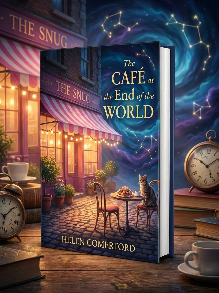The Cafe at the End of the World — Гелен Комерфорд, обкладинка