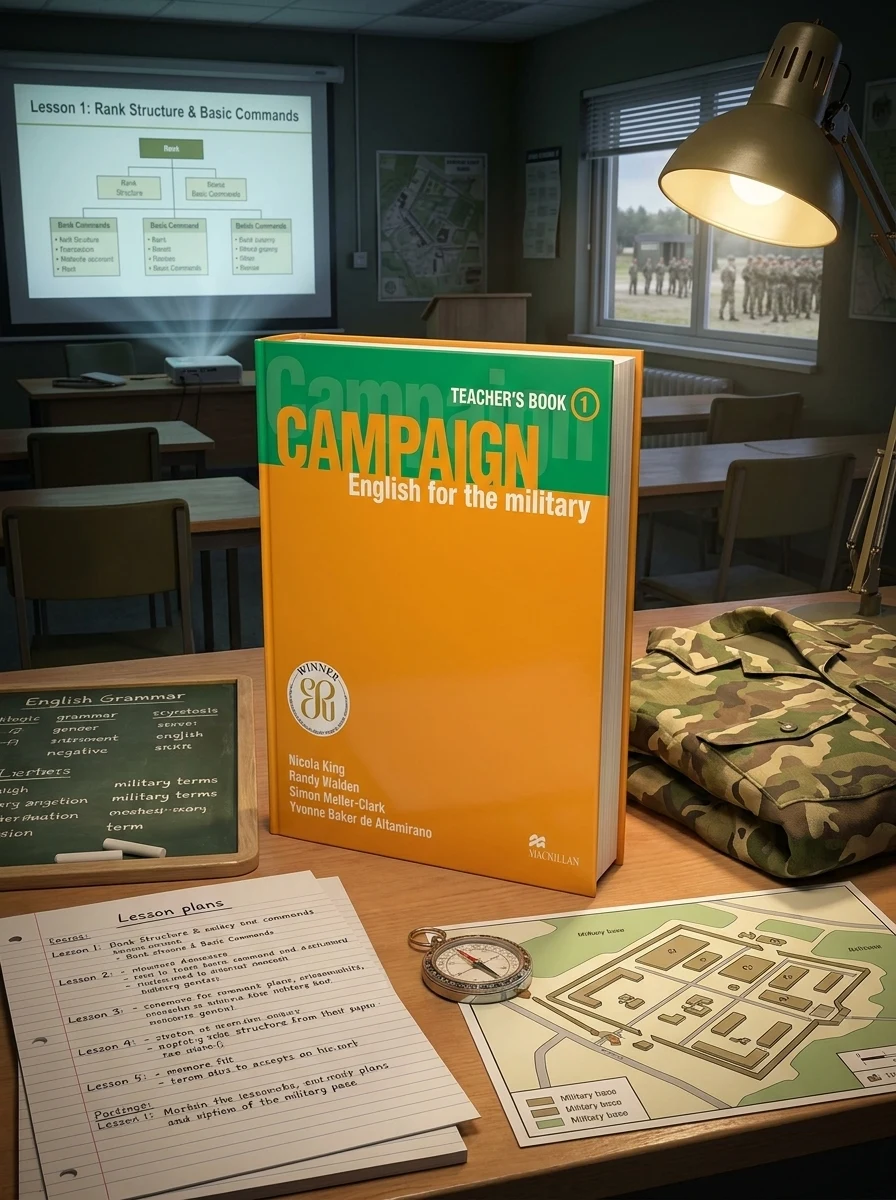 The Campaign. English for the Military 1. Teacher's Book — Нікола Кінг, обкладинка