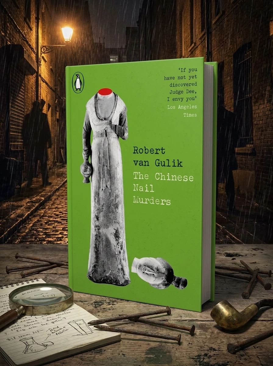 The Chinese Nail Murders — Роберт ван Гюлік, обкладинка