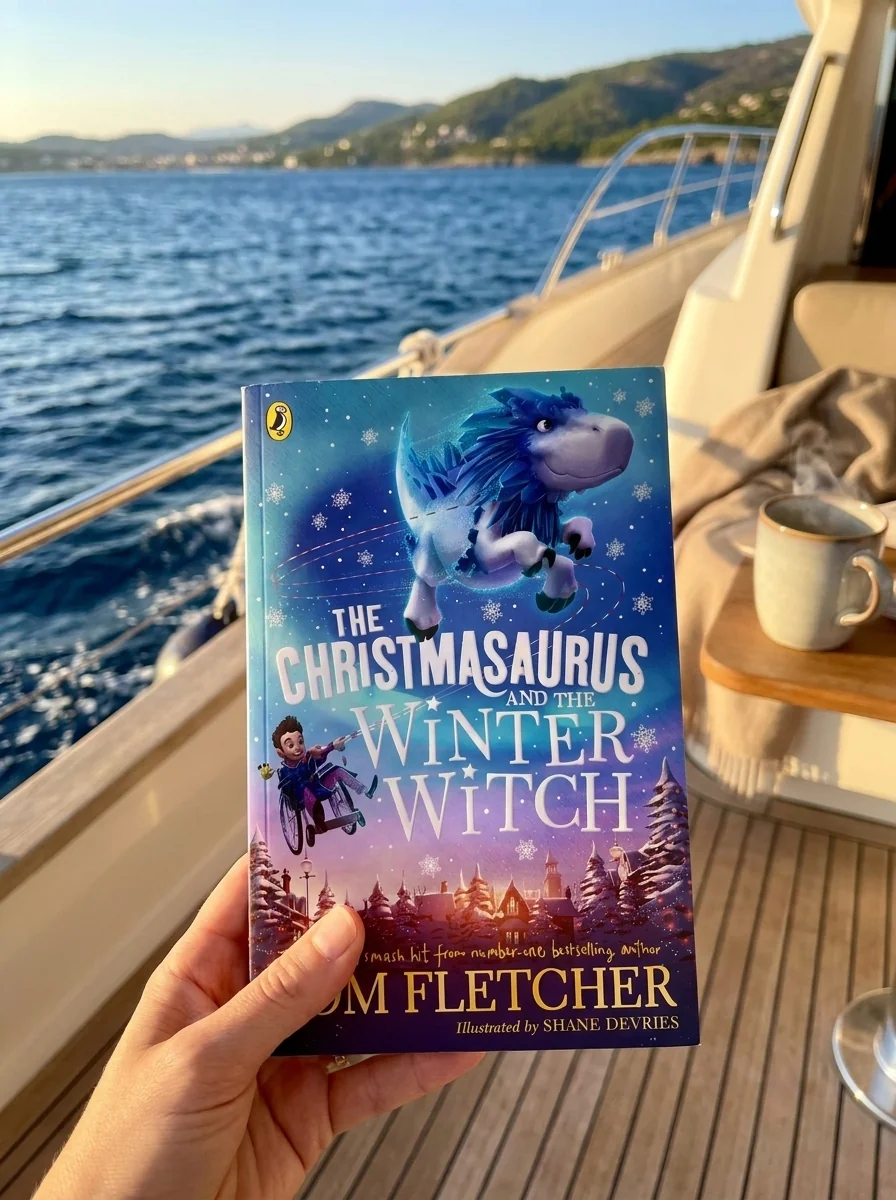 The Christmasaurus and the Winter Witch — Том Флетчер, обкладинка