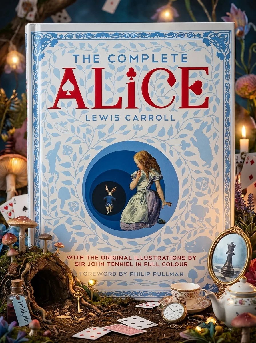 The Complete Alice: Alice's Adventures in Wonderland and Through the Looking-Glass and What Alice Found There — Дитяча література
