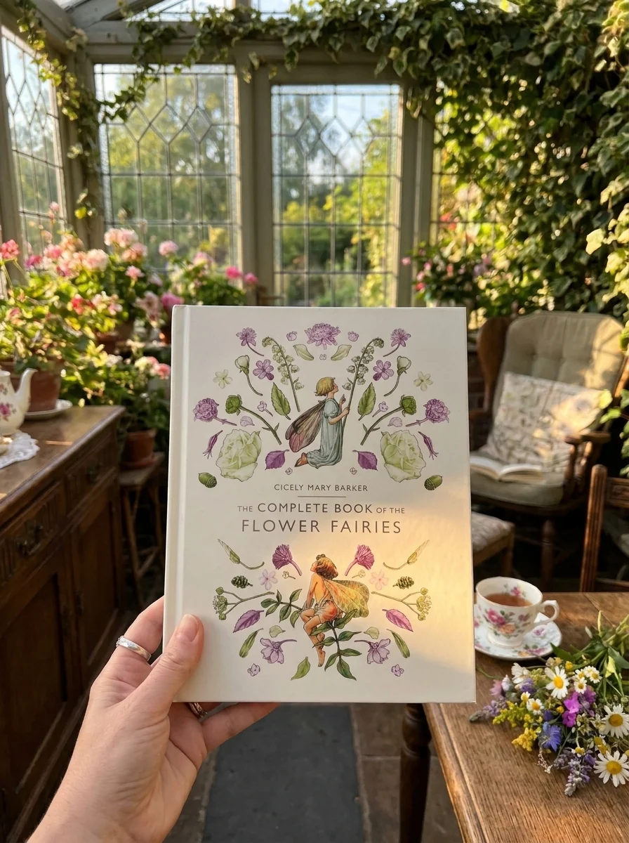 The Complete Book of the Flower Fairies — Сесіль Мері Баркер, обкладинка