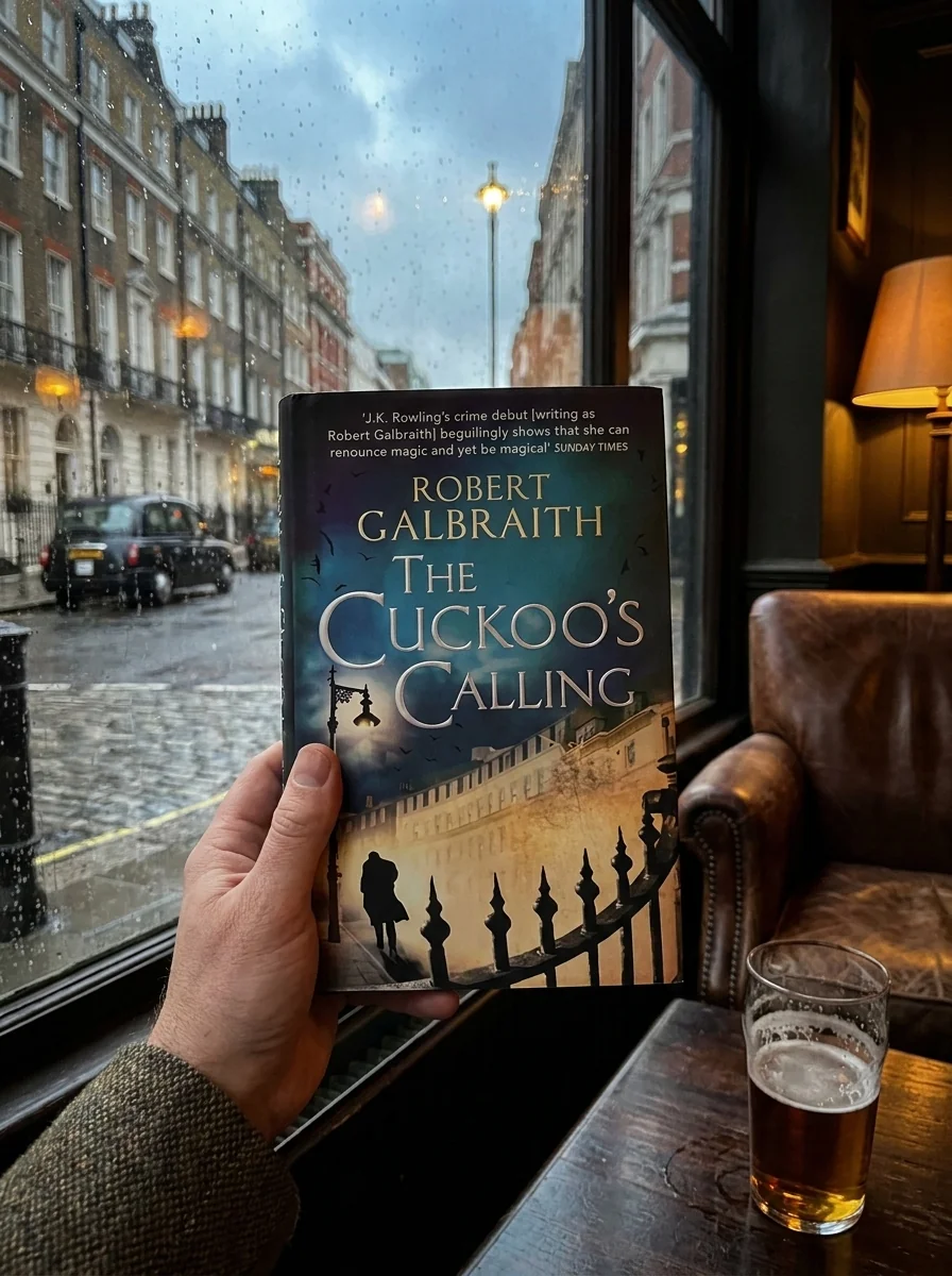 The Cuckoo's Calling — Роберт Ґалбрейт, обкладинка