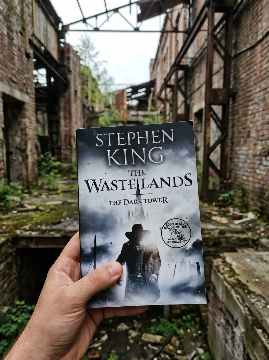The Dark Tower III. The Waste Lands — Стівен Кінг, обкладинка