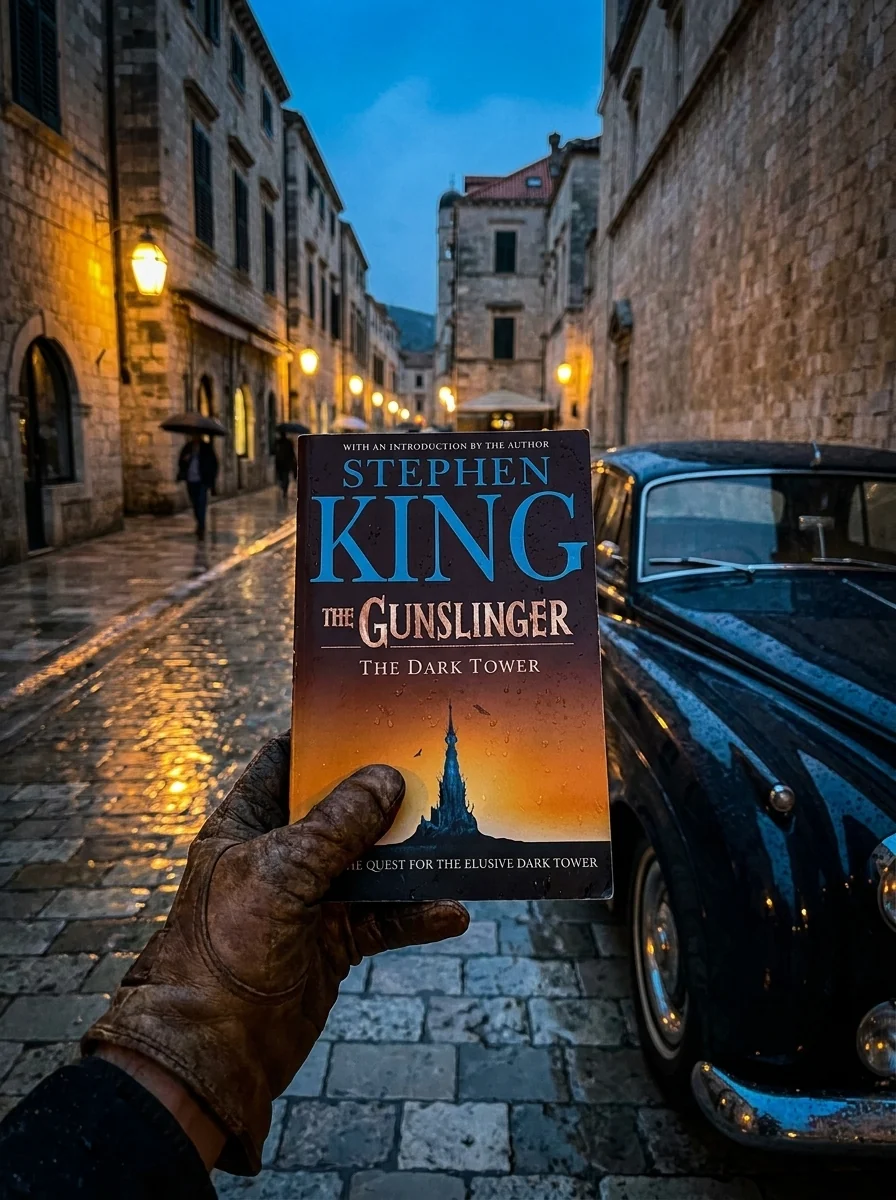 The Dark Tower. The Gunslinger. Book 1 — Стівен Кінг, обкладинка