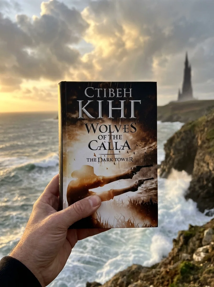 The Dark Tower V. Wolves of the Calla — Стівен Кінг, обкладинка