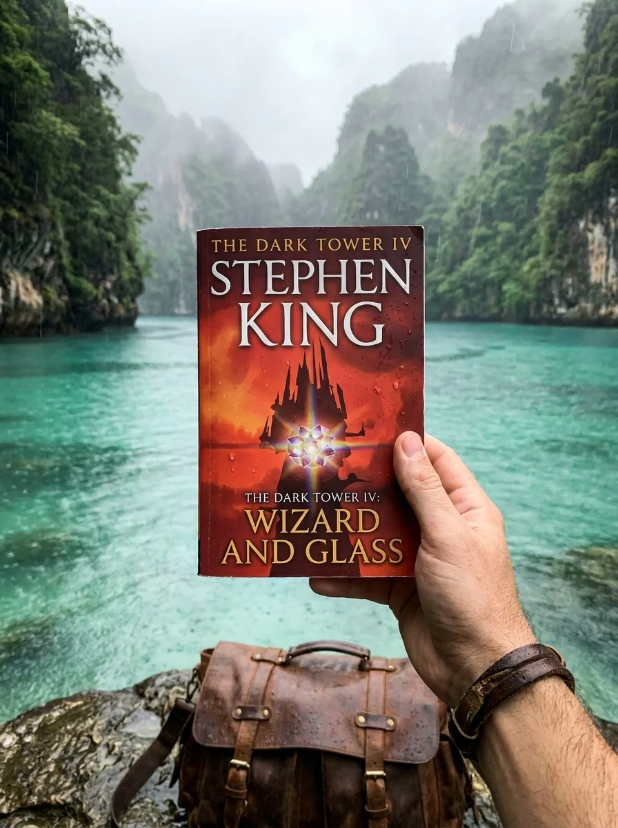 The Dark Tower. Wizard and Glass. Book 4 — Стівен Кінг, обкладинка