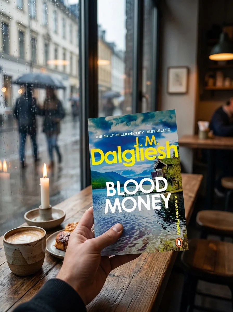 The Dark Yorkshire Crime Thriller. Blood Money. Book 4 — Дж. М. Далгліш, обкладинка