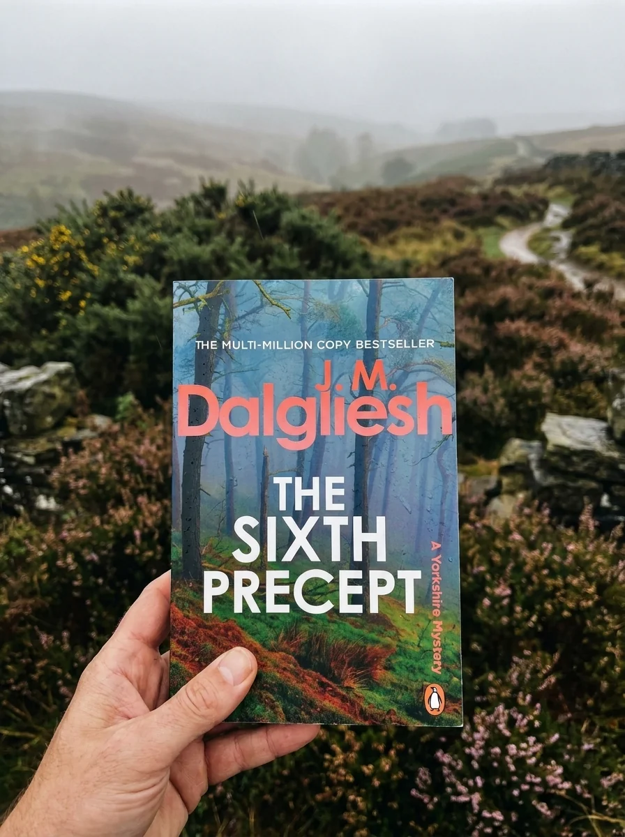 The Dark Yorkshire Crime Thriller. The Sixth Precept. Book 6 — Дж. М. Далгліш, обкладинка