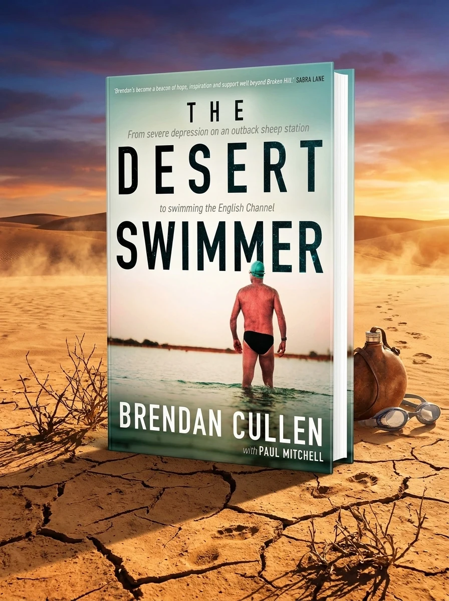 The Desert Swimmer — Брендан Каллен, обкладинка