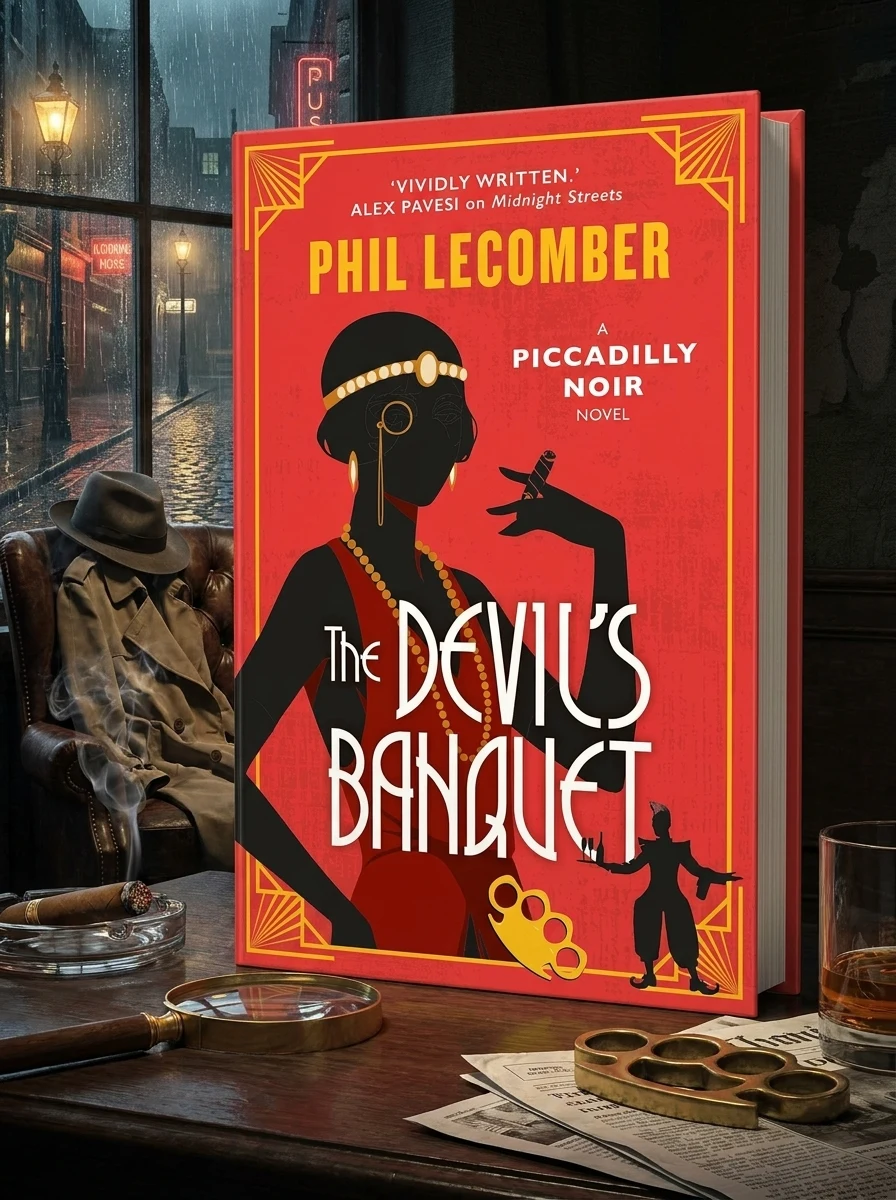 The Devil's Banquet. The Piccadilly Noir Series. Book 2 — Філ Лекомбер, обкладинка