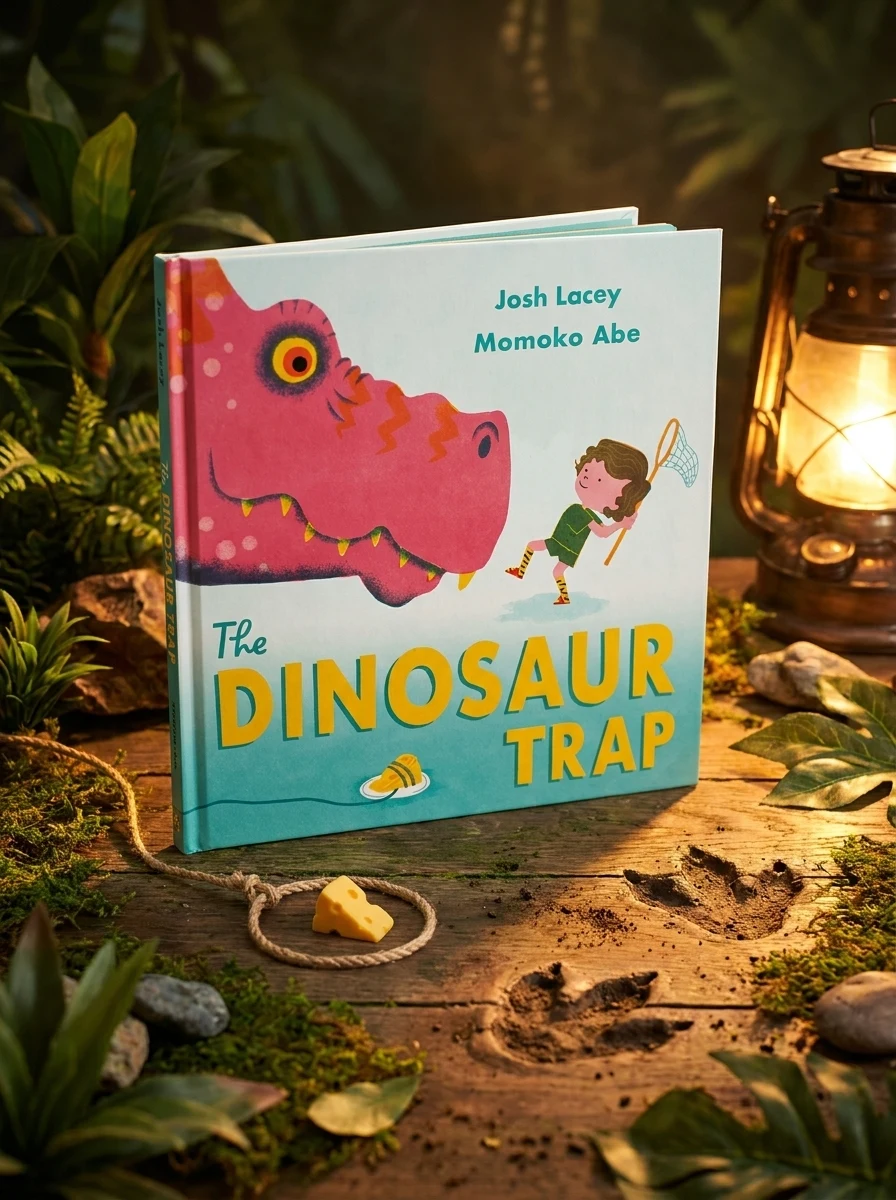 The Dinosaur Trap — Джош Лейсі, обкладинка