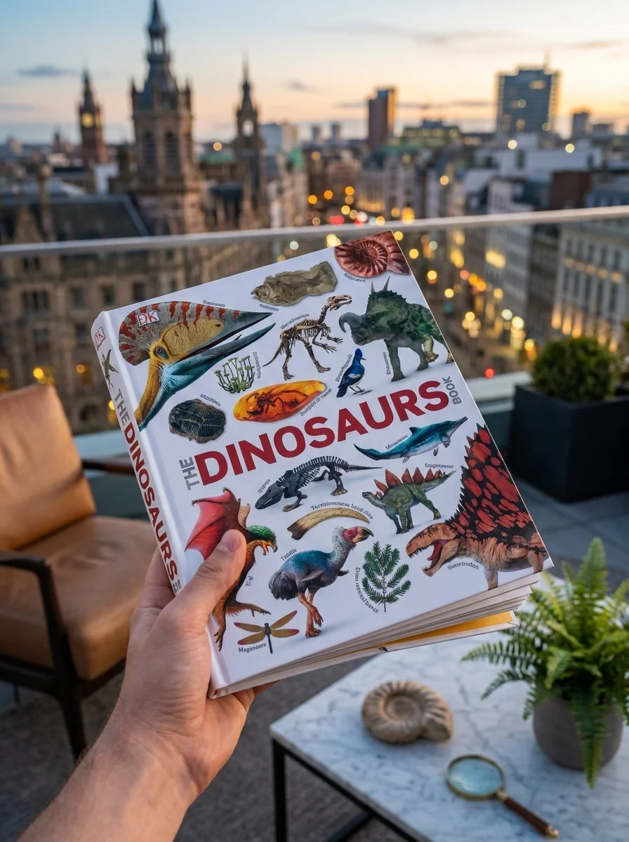 The Dinosaurs Book — Джон Вудворд, обкладинка