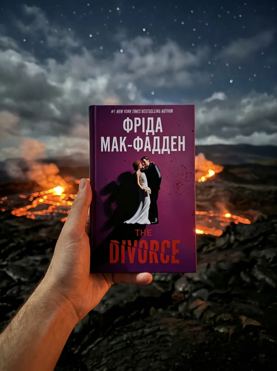 The Divorce — Фріда Мак-Фадден, обкладинка