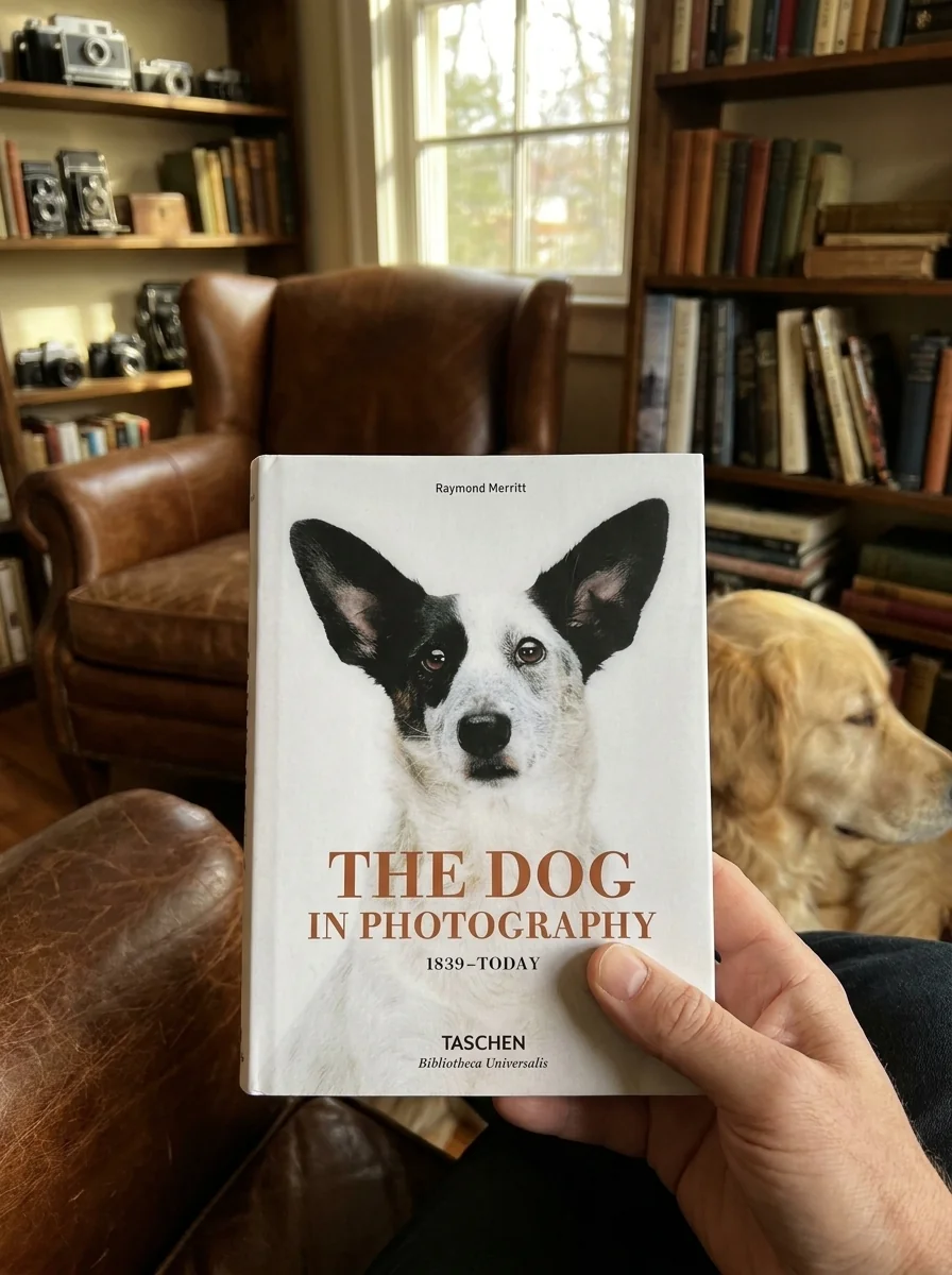The Dog in Photography. 1839-Today — Реймонд Меррітт, обкладинка