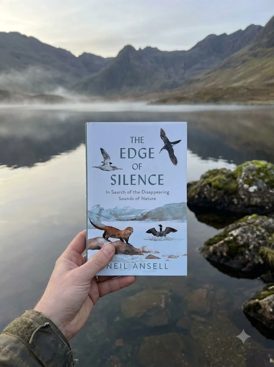 The Edge of Silence. In Search of the Disappearing Sounds of Nature — Ніл Ансель, обкладинка