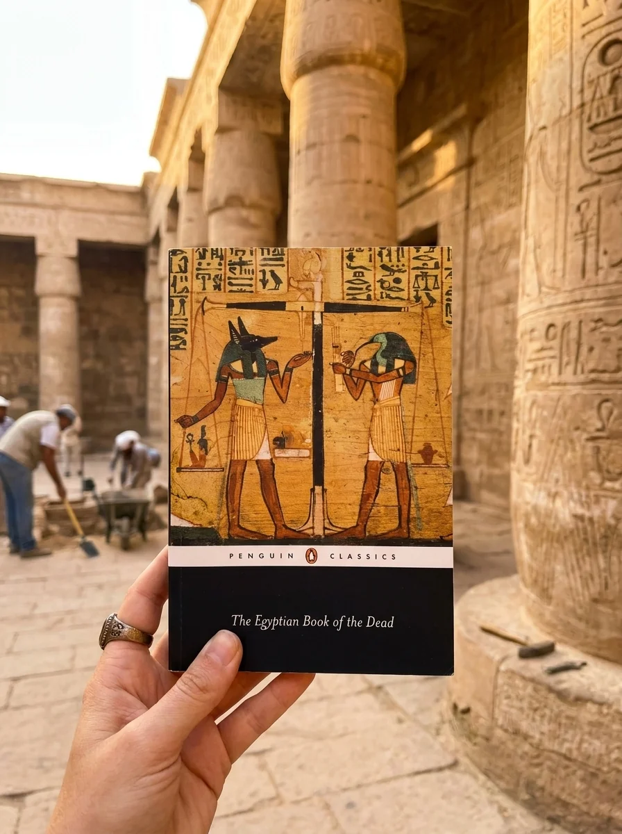 The Egyptian Book of the Dead — Джон Ромер, обкладинка