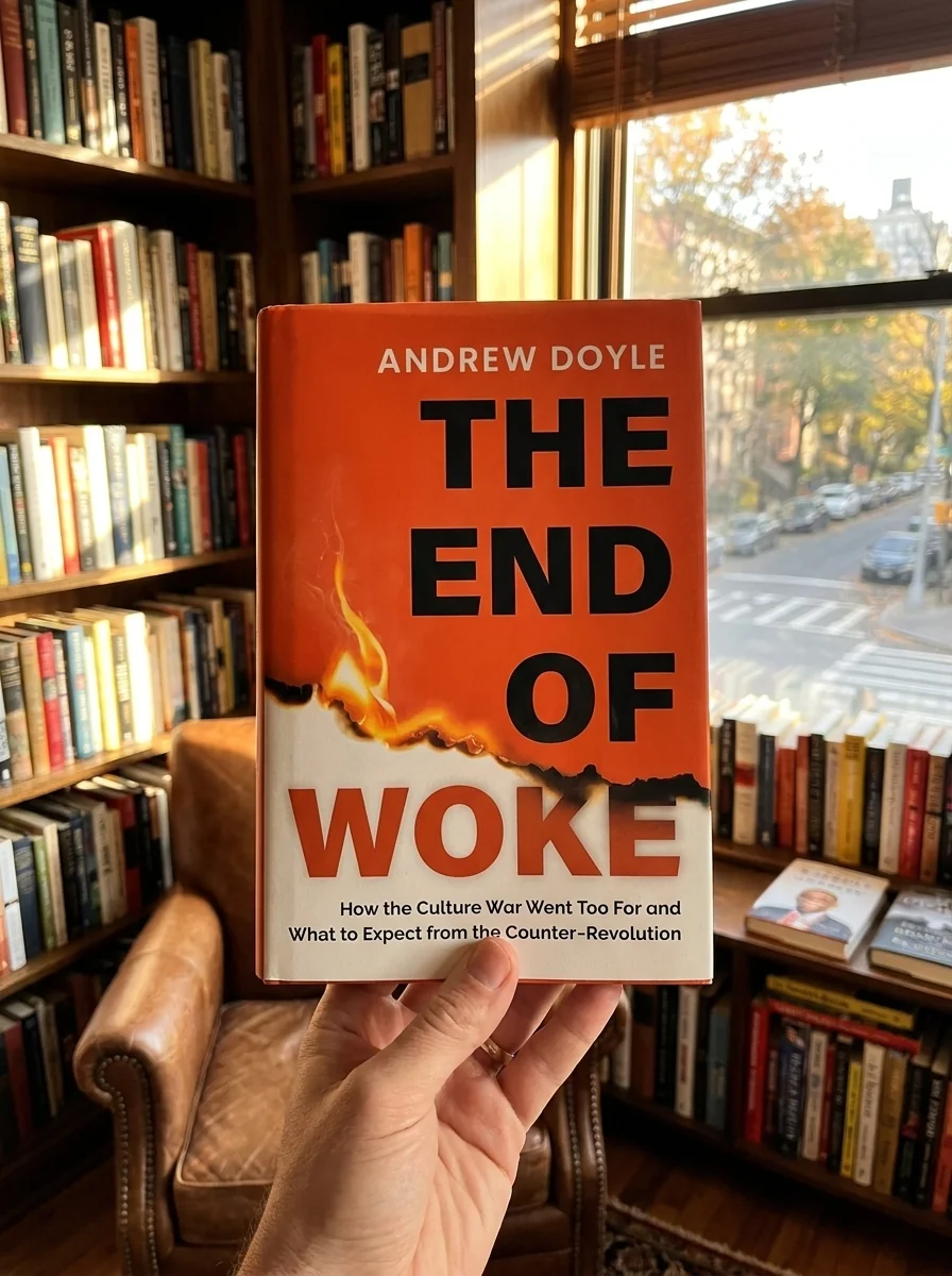 THE END OF WOKE — Andrew Doyle, обкладинка