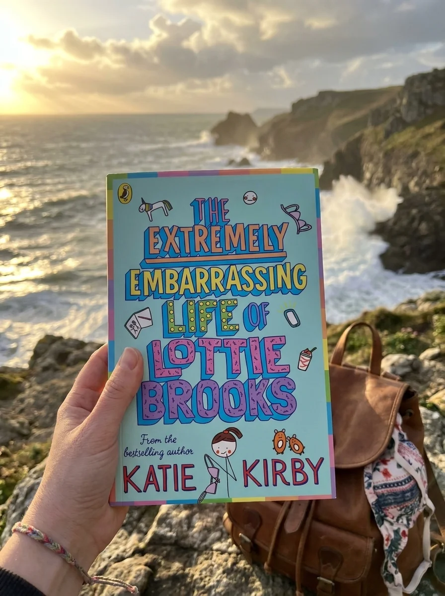 The Extremely Embarrassing Life of Lottie Brooks — Кеті Кірбі, обкладинка