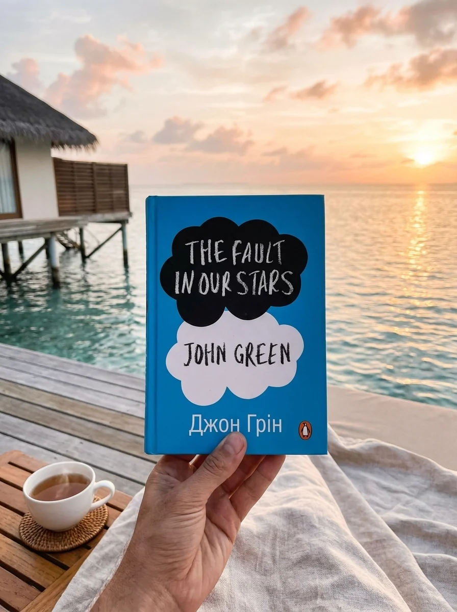 The Fault in Our Stars — Джон Грін, обкладинка