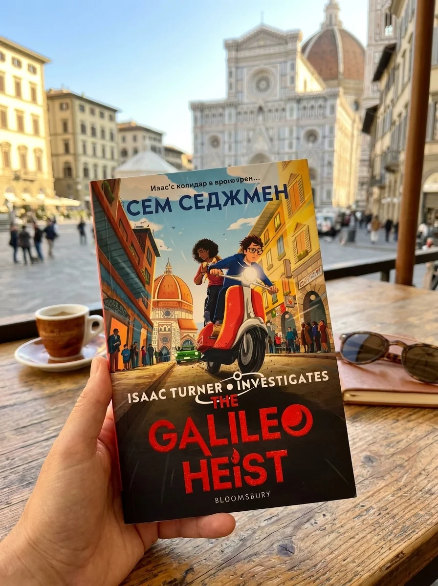 The Galileo Heist — Сем Седжмен, обкладинка