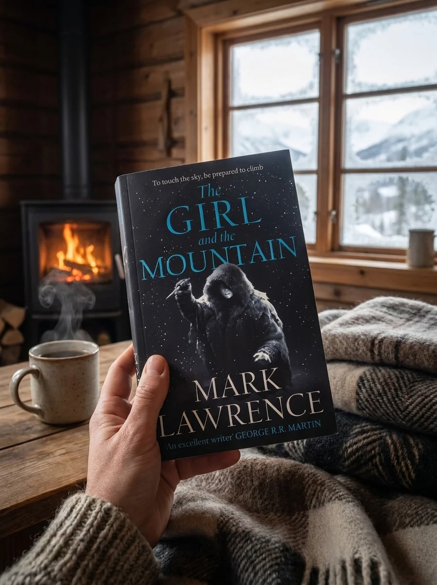 Girl and the Mountain — Марк Лоуренс, обкладинка