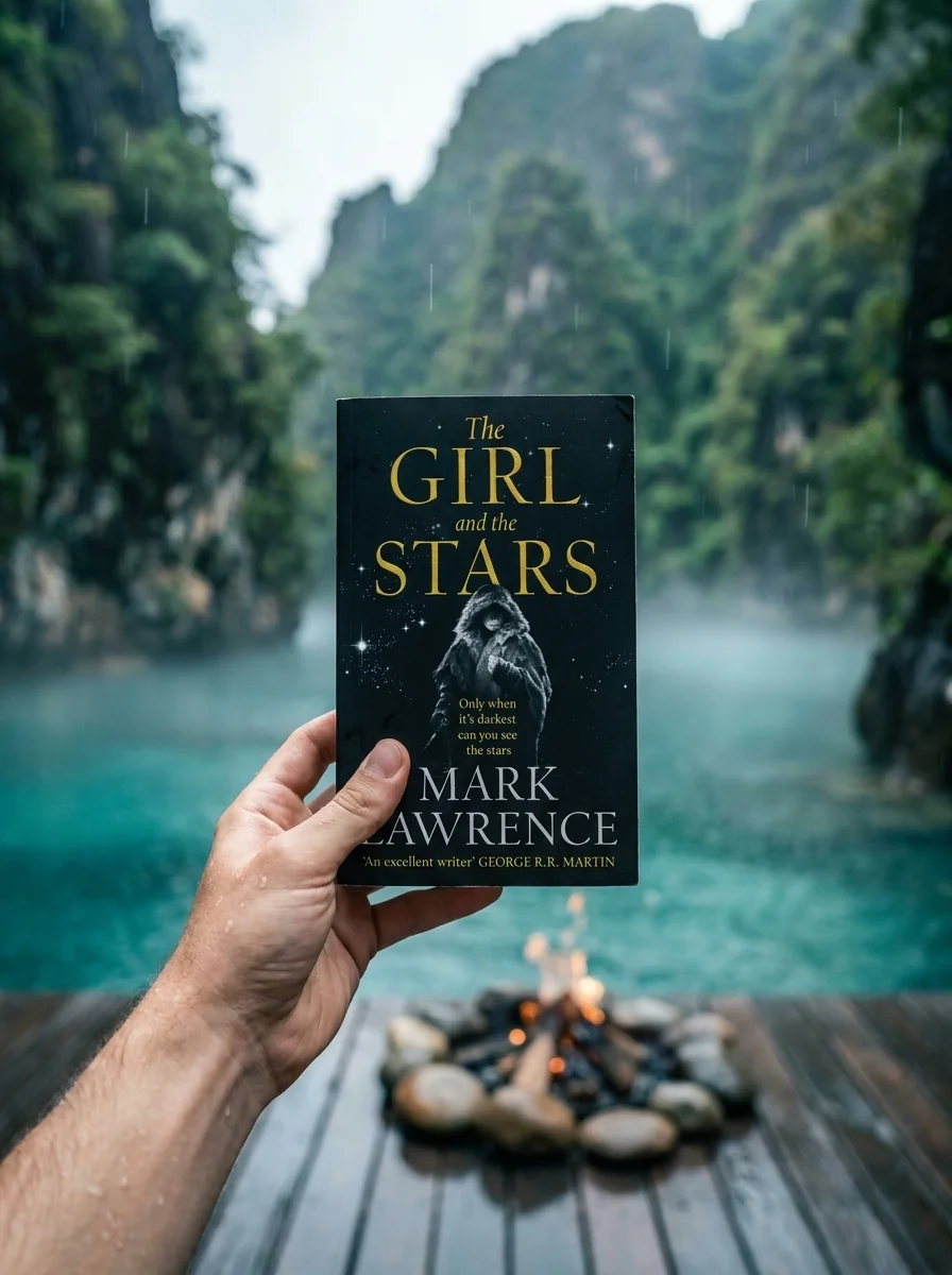 The Girl and the Stars. Book of the Ice. Book 1 — Марк Лоуренс, обкладинка