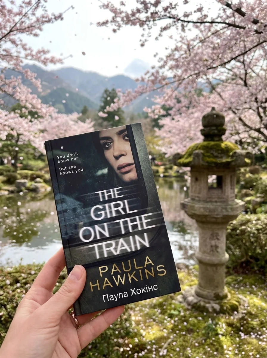 The Girl on the Train. Film Tie In — Паула Хокінс, обкладинка