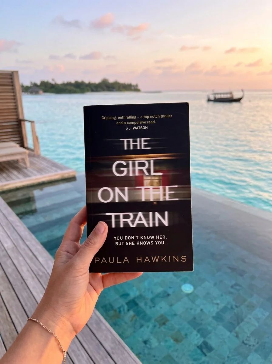 The Girl on the Train — Пола Гоукінз, обкладинка