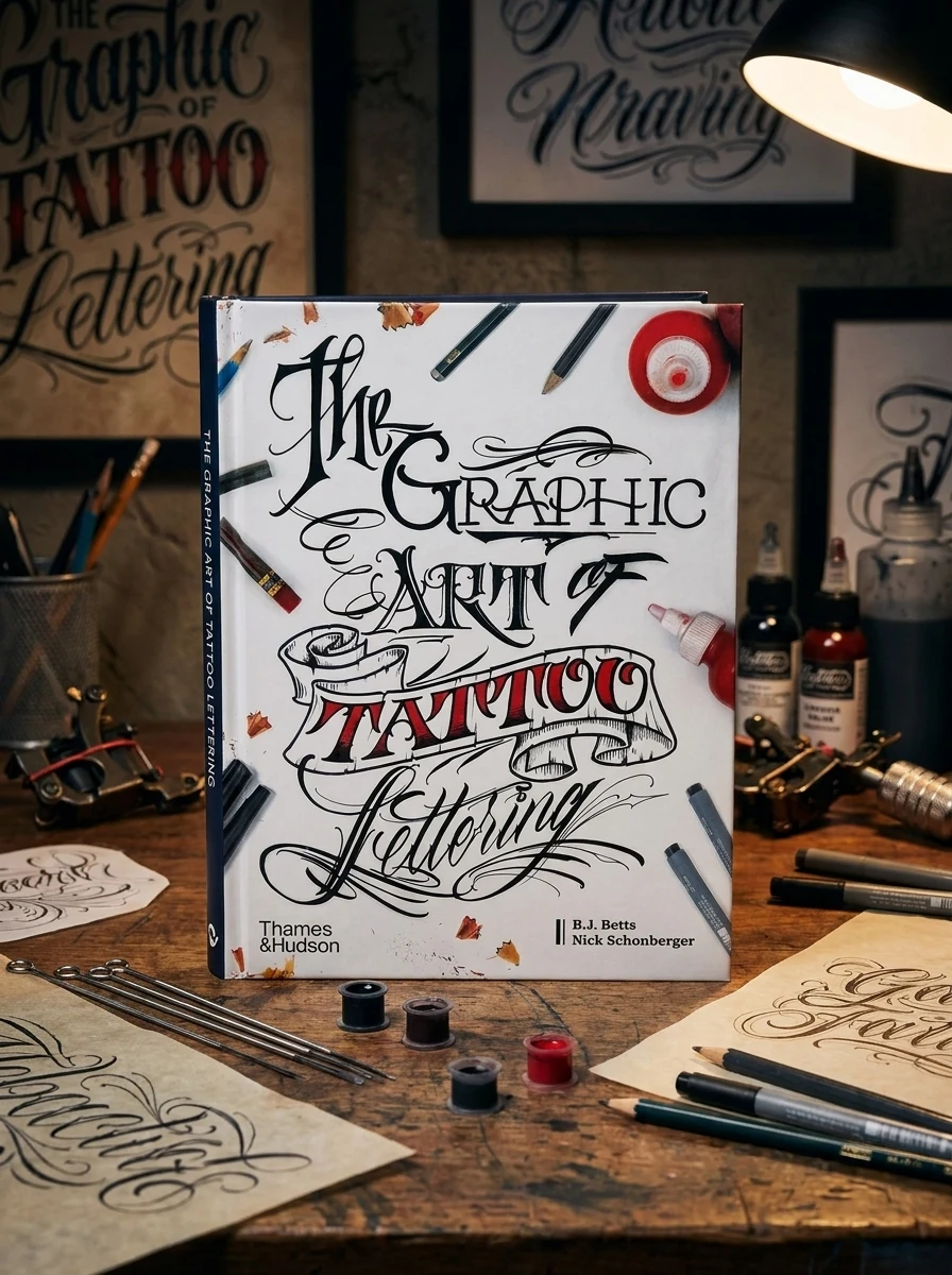 The Graphic Art of Tattoo Lettering — Комікси та манґи
