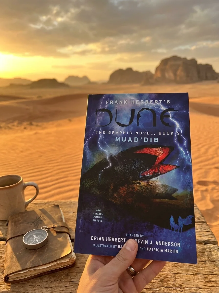 The Graphic Novel, Book 2. Muad’Dib — Френк Герберт, обкладинка