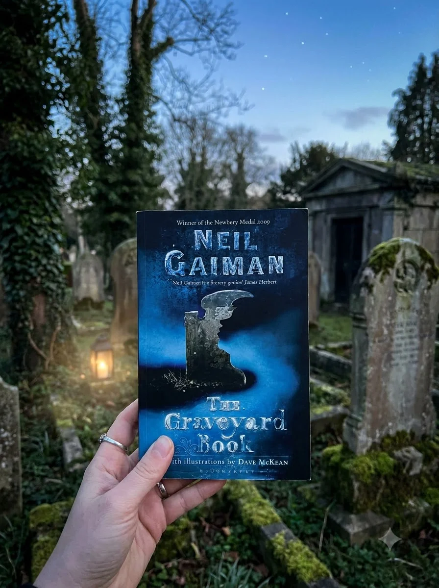 The Graveyard Book — Ніл Ґейман, обкладинка