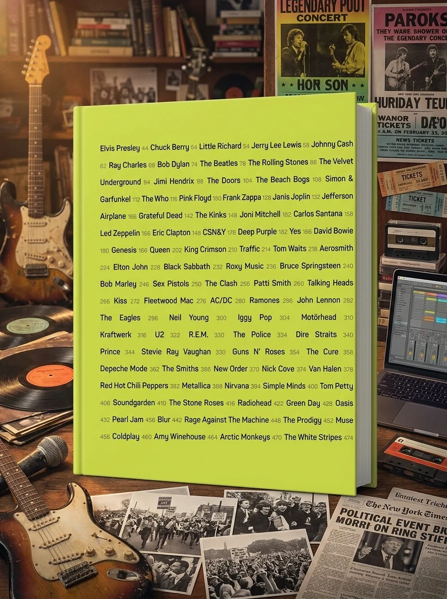 The Great History of rock music: From Elvis Presley to the Present Day