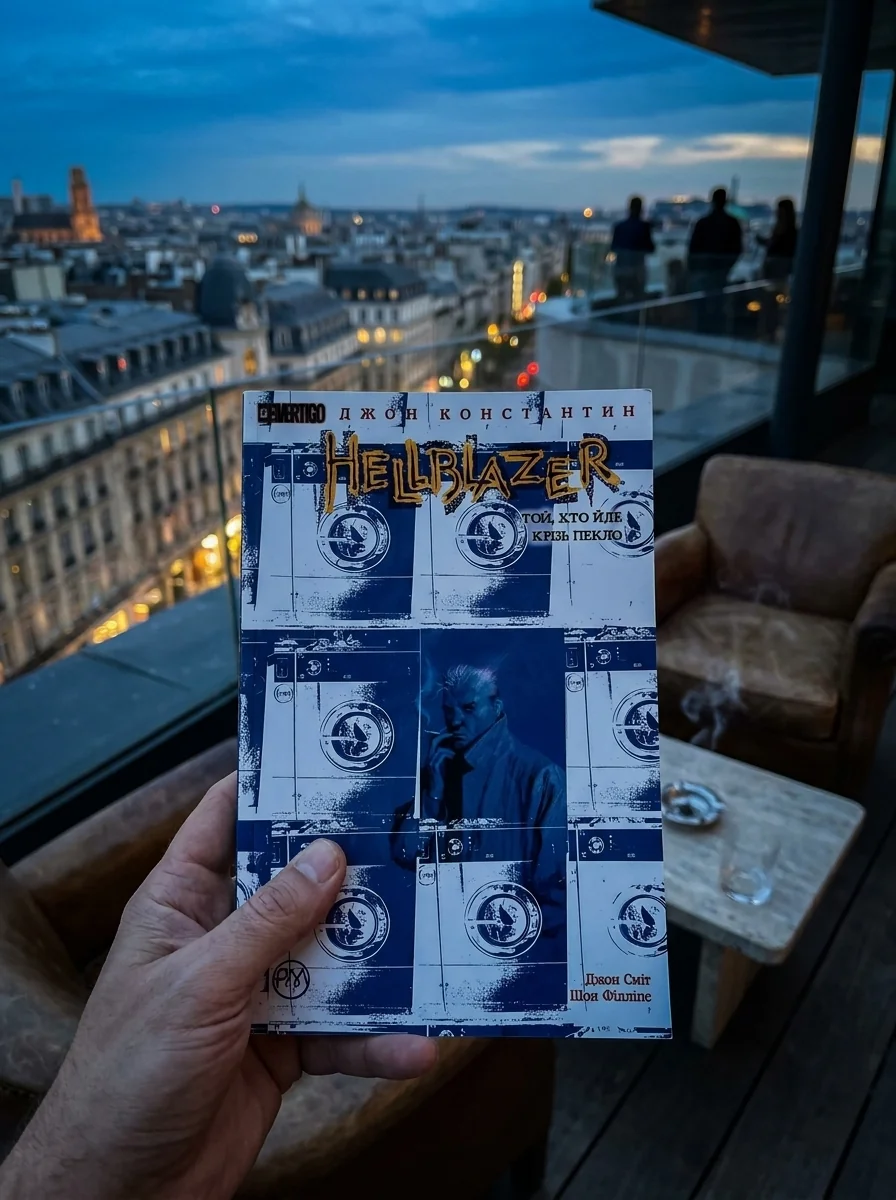 The Hallblazer. Той, хто йде крізь пекло — Ґарт Енніс, обкладинка