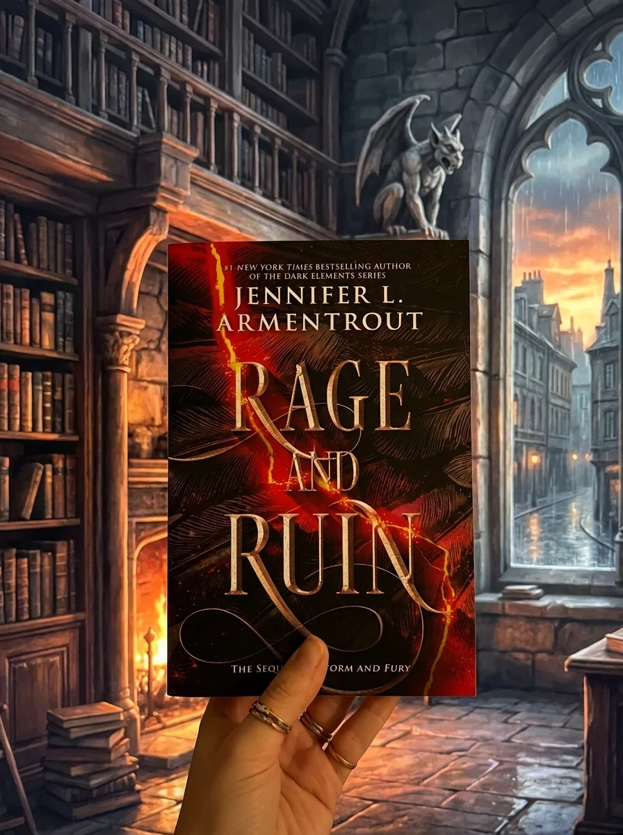 The Harbinger Series. Rage and Ruin. Book 2 — Дженніфер Л. Арментраут, обкладинка