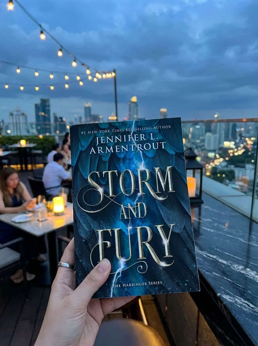 The Harbinger Series. Storm and Fury. Book 1 — Дженніфер Л. Арментраут, обкладинка