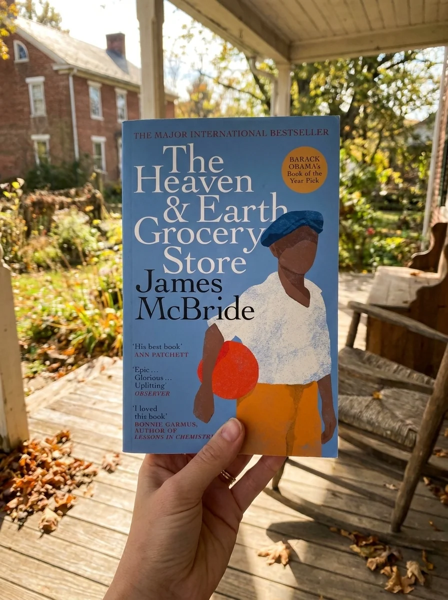 The Heaven & Earth Grocery Store — Джеймс Макбрайд, обкладинка