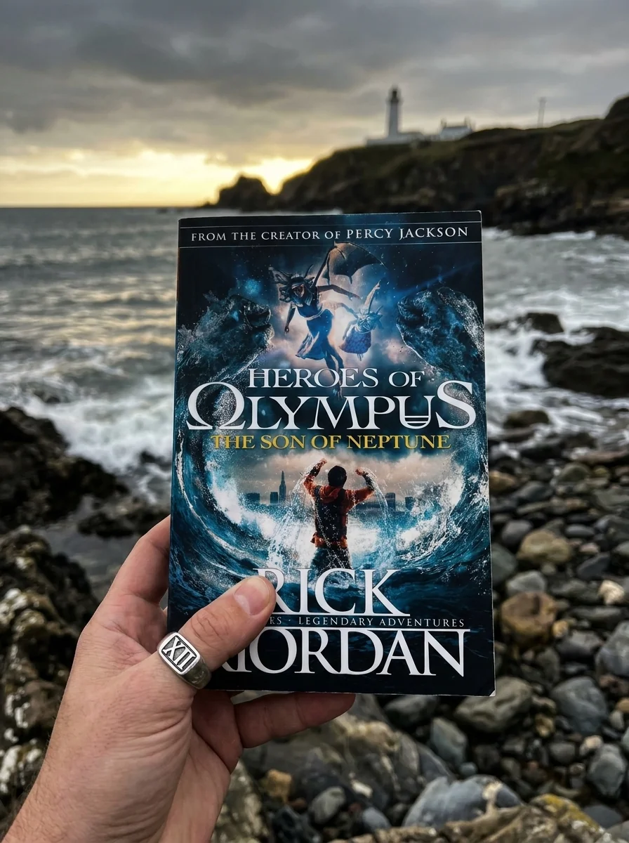 The Heroes of Olympus. Book 2. The Son of Neptune — Рік Ріордан, обкладинка