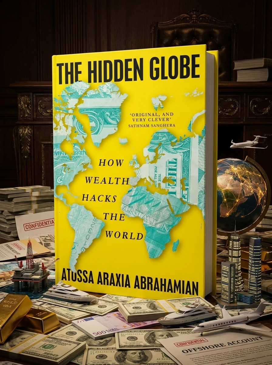 The Hidden Globe. How Wealth Hacks the World — Атосса Араксія Абрахаміан, обкладинка