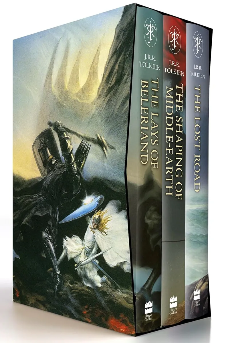 The History Of Middle-earth 2: The Lays of Beleriand. The Shaping of Middle-earth. The Lost Road (Boxed Set Edition) — Джон Р. Р. Толкін, фото 4