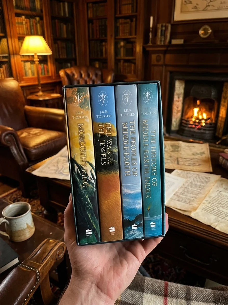 The History of Middle-Earth. Boxed Set 4. Morgoth's Ring, The War of the Jewels, The Peoples of Middle-earth & Index — Фантастика та фентезі