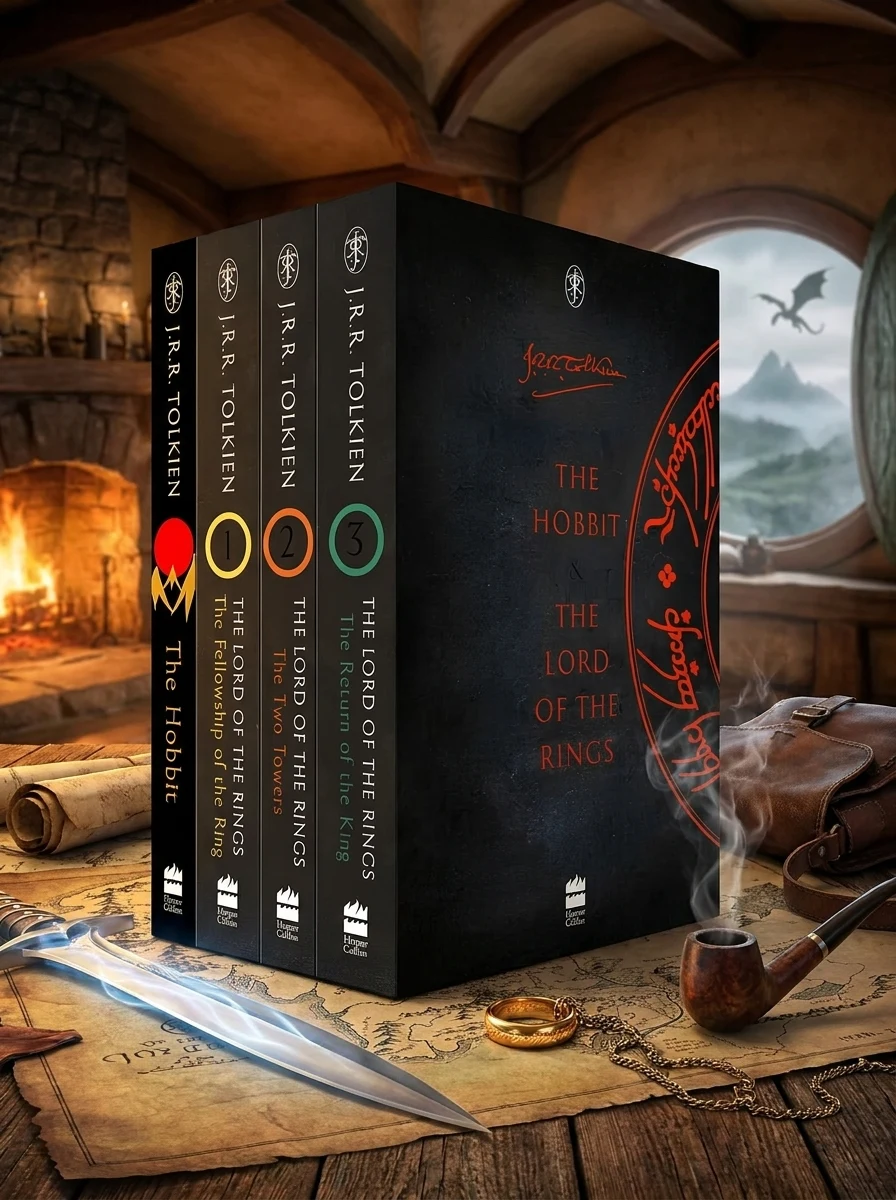 The Hobbit & The Lord of the Rings (Boxed Set) — Книги іноземною мовою