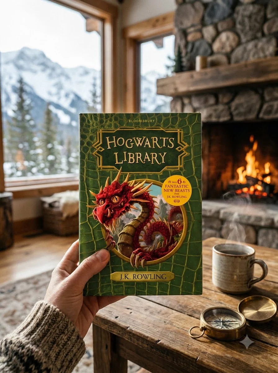 The Hogwarts Library Box Set — Джоан Ролінґ, обкладинка