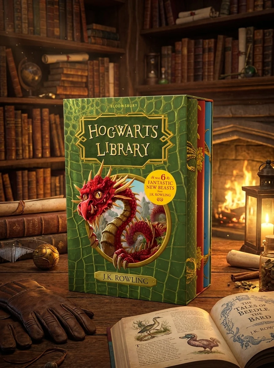 The Hogwarts Library Box Set — Книги іноземною мовою