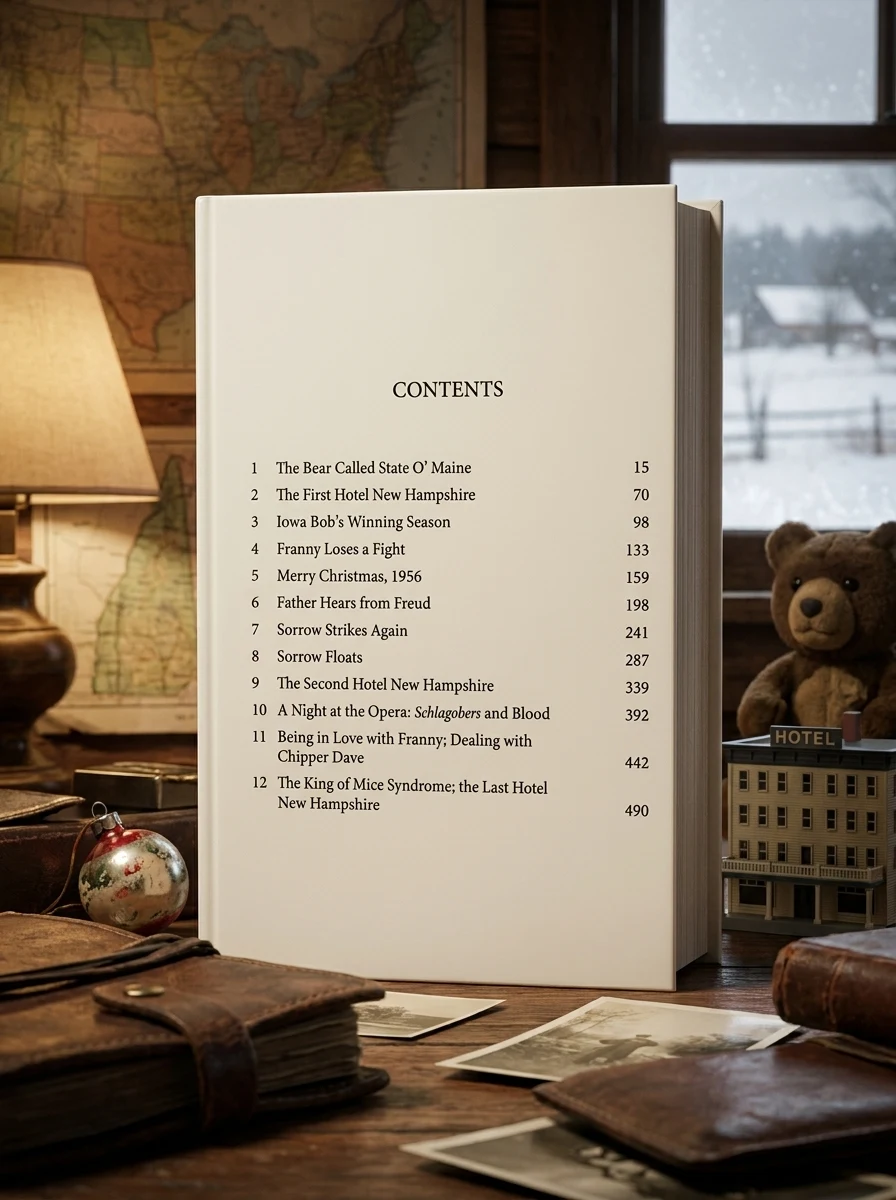 The Hotel New Hampshire — Художня література