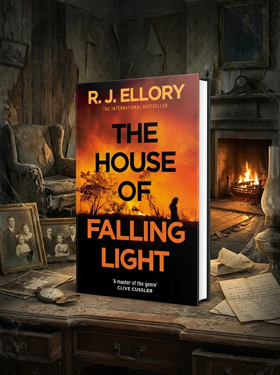 The House of Falling Light — Р. Дж. Еллорі, обкладинка