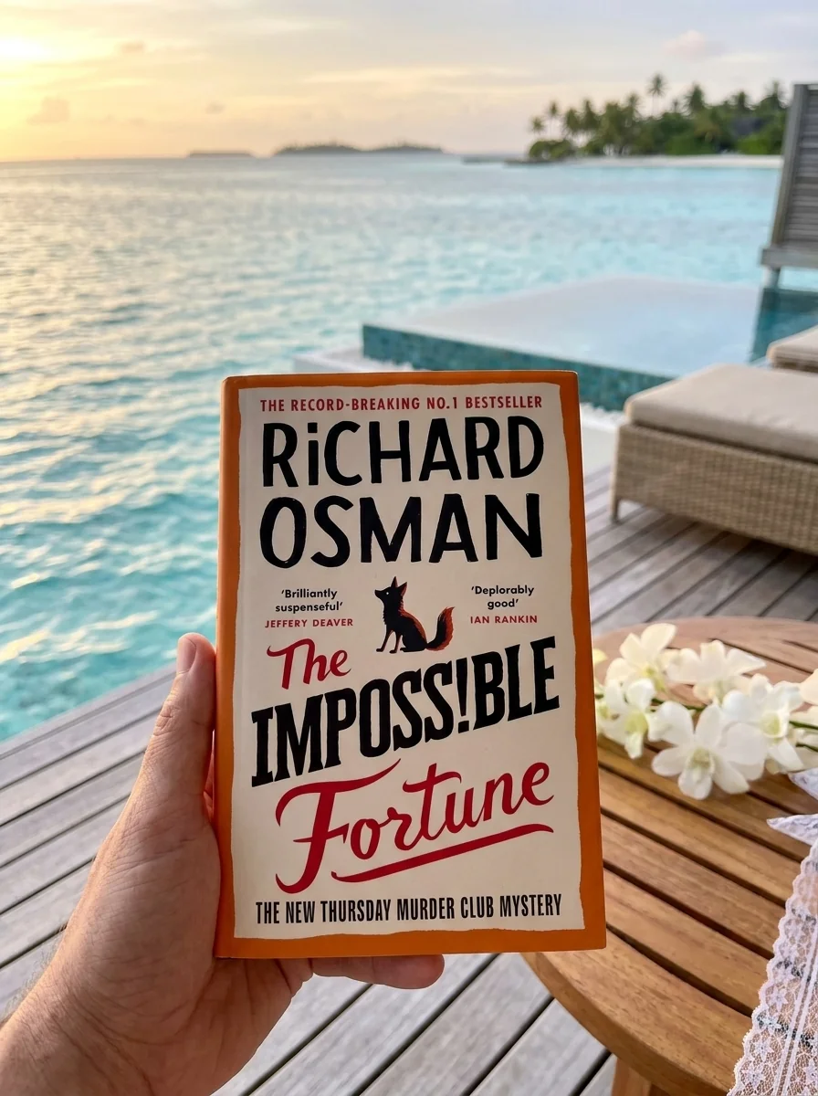 The Impossible Fortune. Thursday Murder Club. Book 5 — Річард Осман, обкладинка