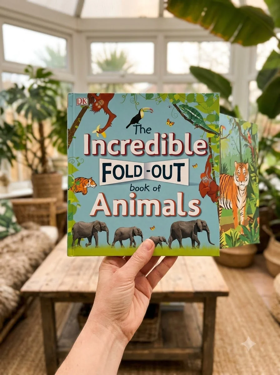 The Incredible Fold-Out Book of Animals, обкладинка